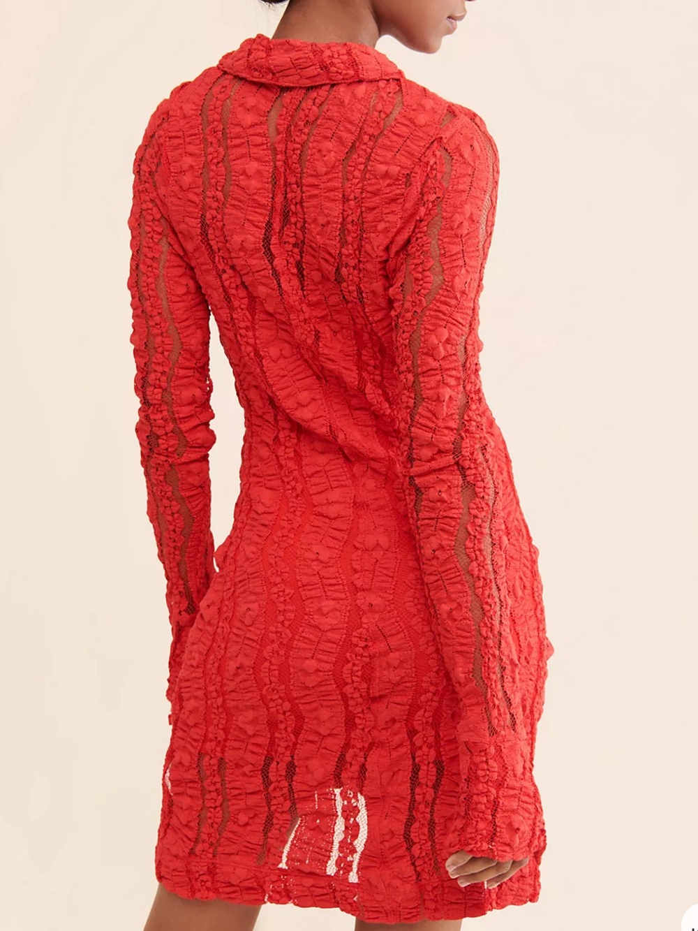 Free People Shayla Lace Mini Dress - Picture 2 of 8
